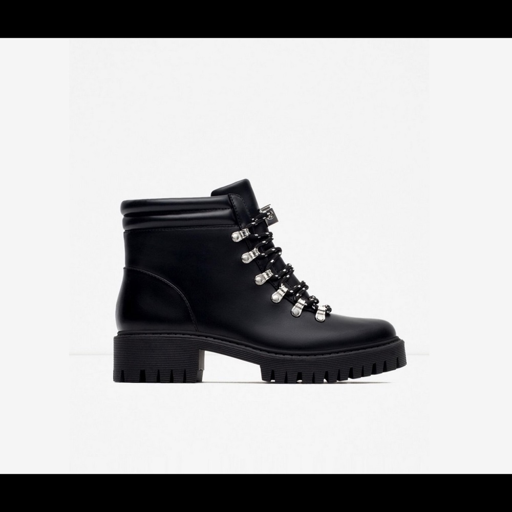 Zara Flat Mountain Boot