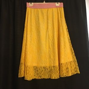 LULAROE LACE Lola Skirt! Hard to find!