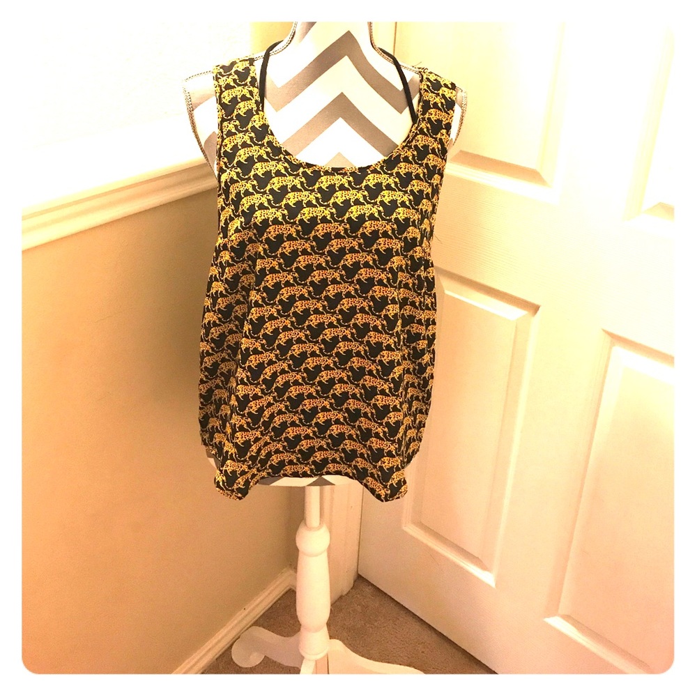 100% polyester blouse