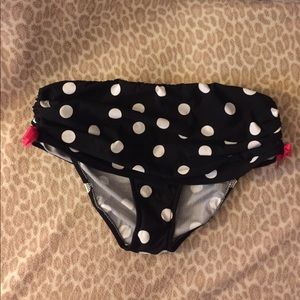 Black Polka Bikini Bottoms