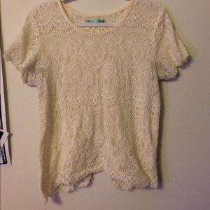 XL lace Maurice's top