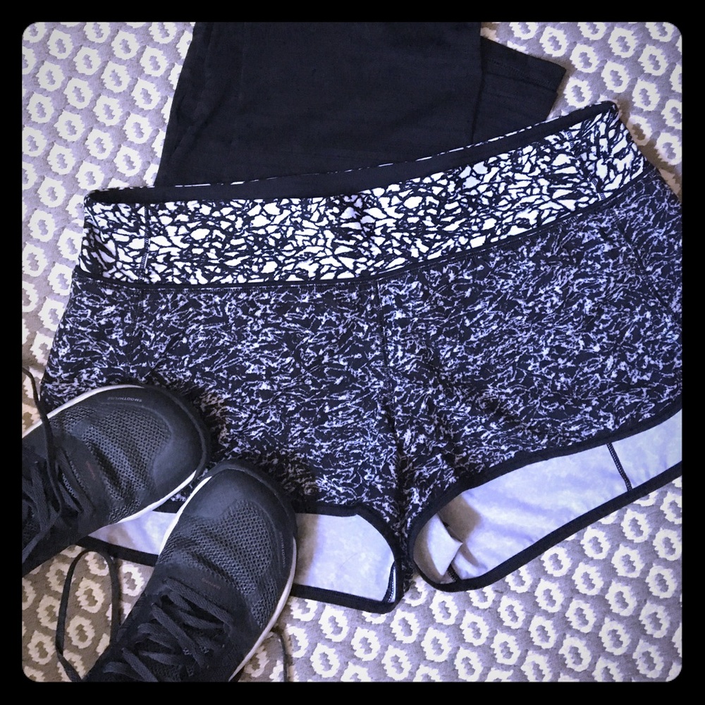 Lululemon (h2o) speed shorts