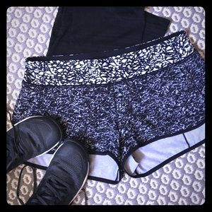 Lululemon (h2o) speed shorts