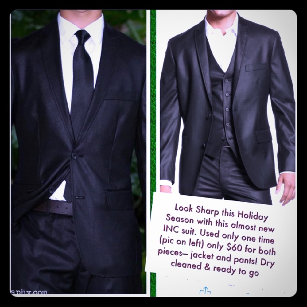 INC suit- jacket & pants