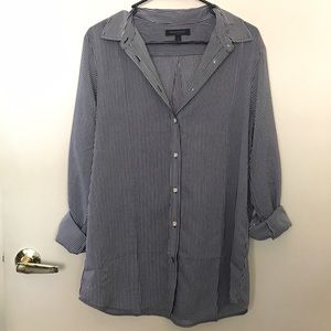 Banana Republic oversized button down Sz LG