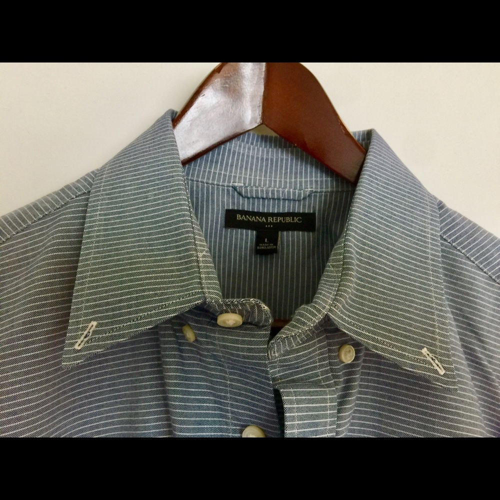 Banana Republic Men's Large Dress Shirt