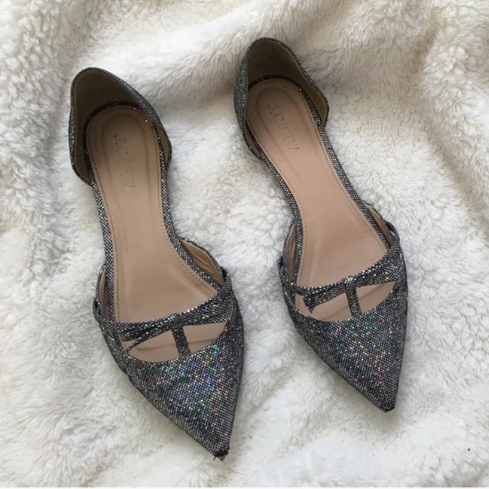 JCrew Mini Bow Flats