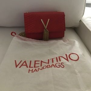 Valentino Snake Red Purse