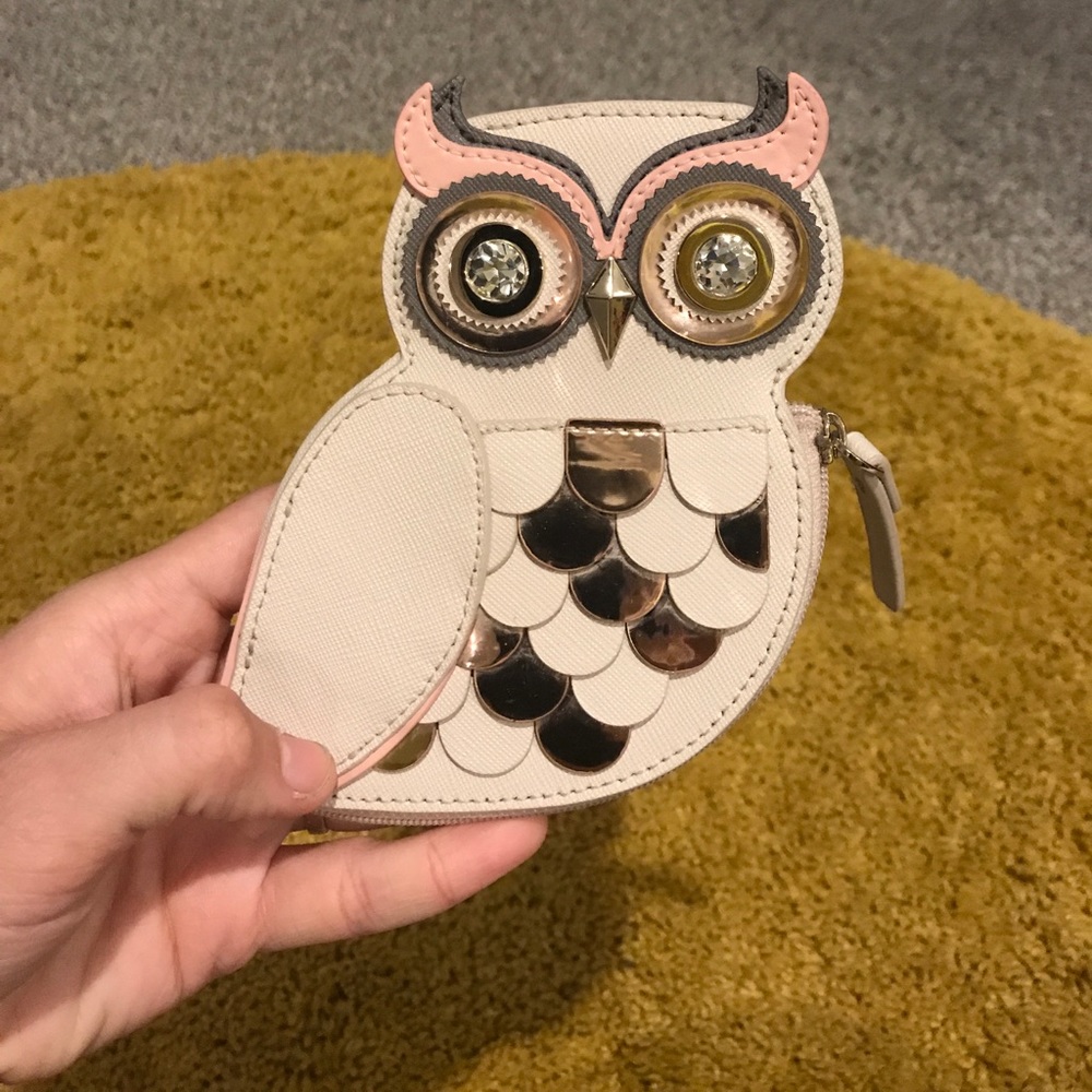 Kate Spade New York Owl coin purse