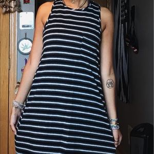 Black and white dress