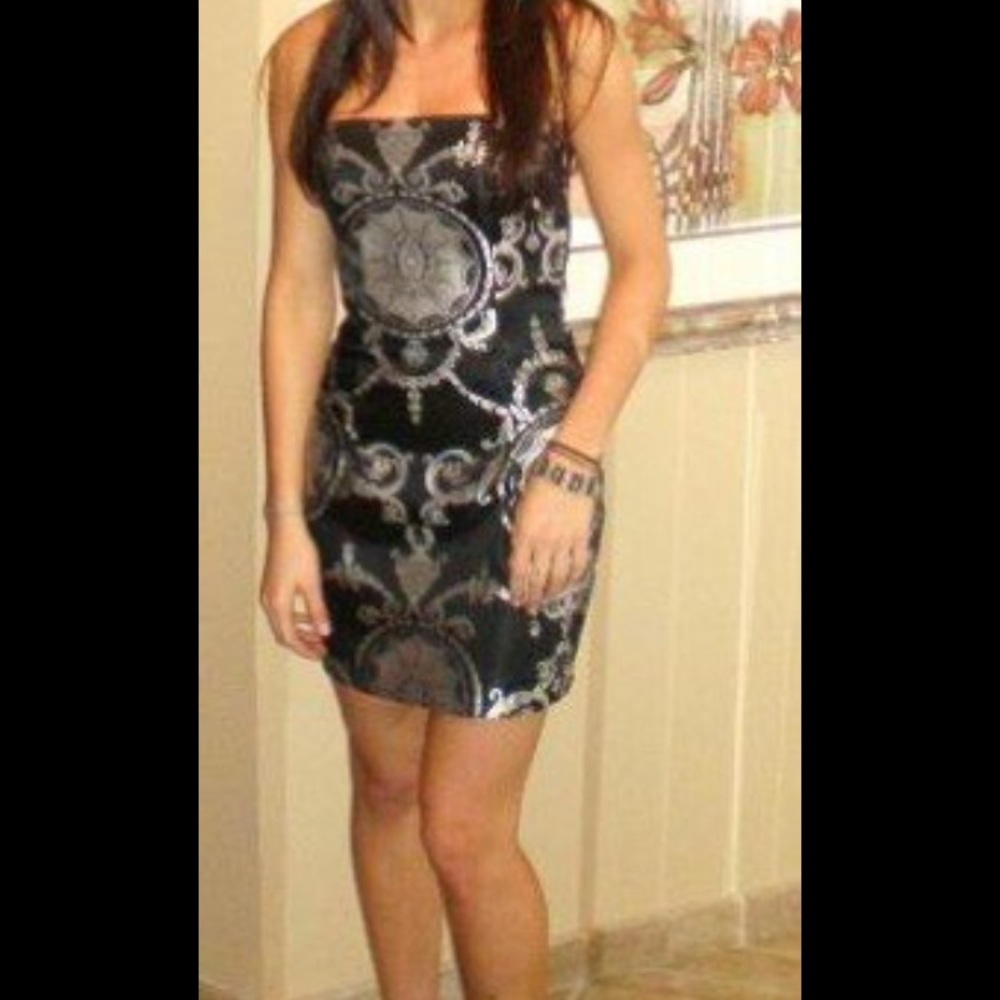 Trendy Asian inspired cocktail dress