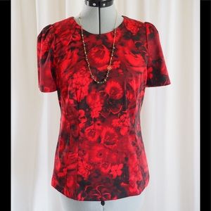 NWT Floral Blouse