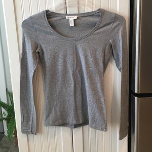 Forever 21 Grey Long Sleeved Tee