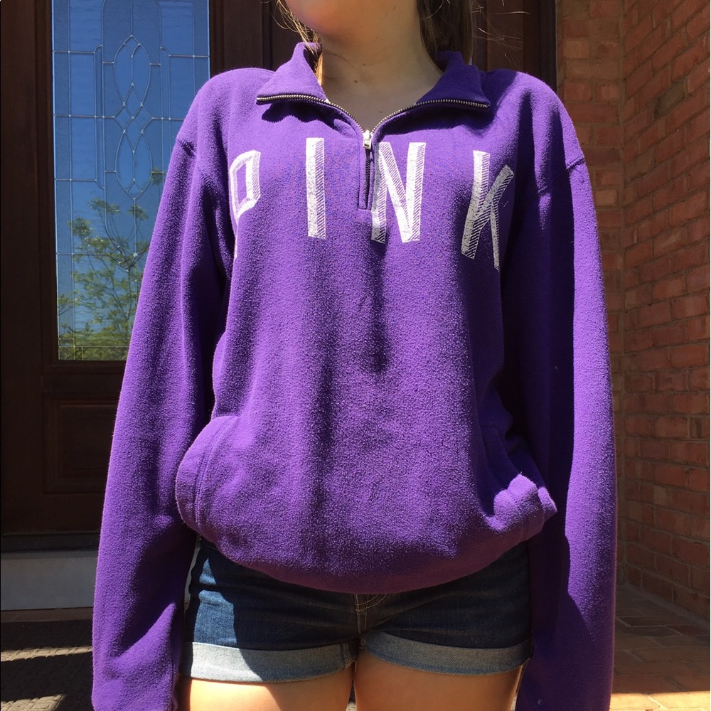 PINK Quarter Zip