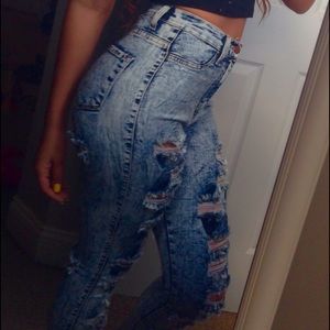 Ripped jeans