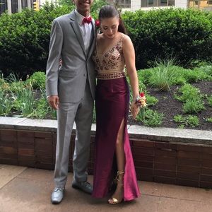 Mori Lee Beaded Prom Dress