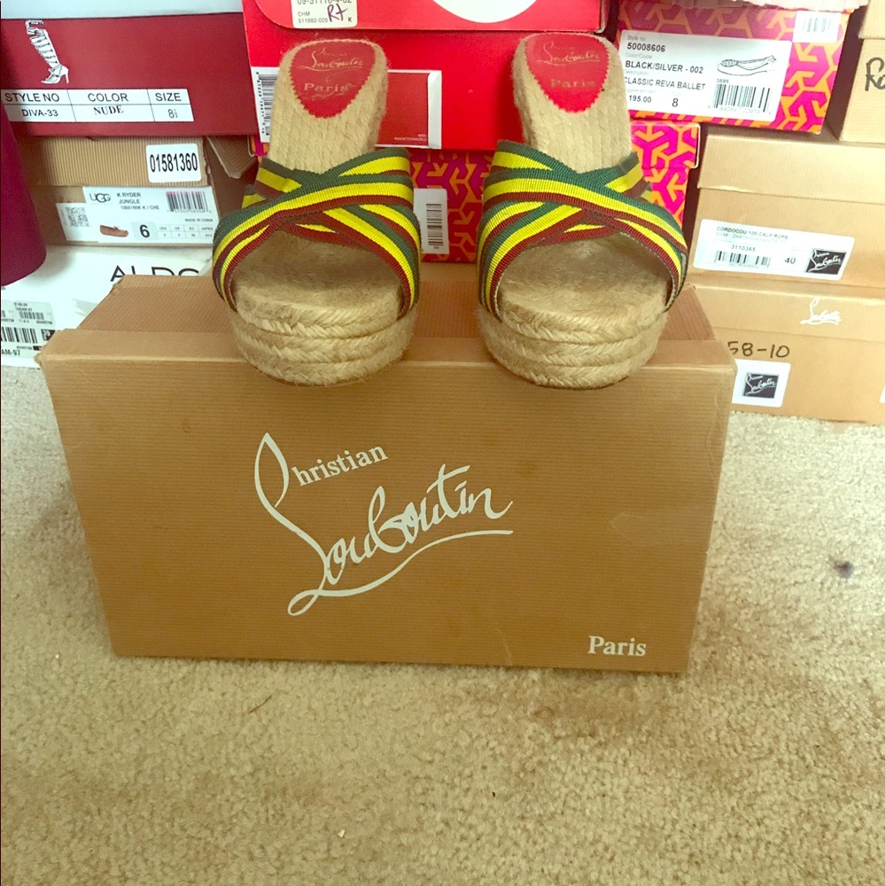 Christian Louboutin Espadrilles Size 40