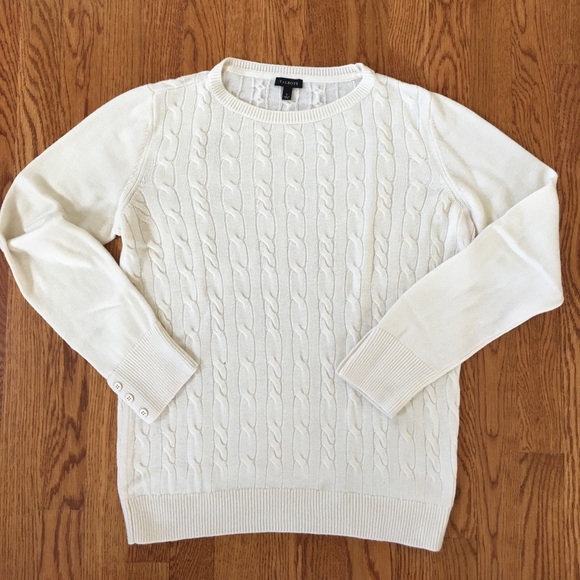 Cable knit Talbots sweater - Picture 2 of 5