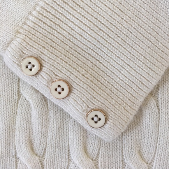 Cable knit Talbots sweater - Picture 4 of 5