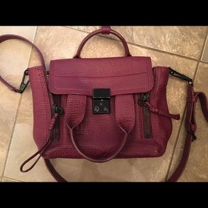 3.1 Phillip Lim Mini Pashli Satchel Burgundy