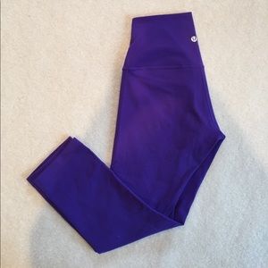 Lululemon High Waisted Wonder Unders Size 4