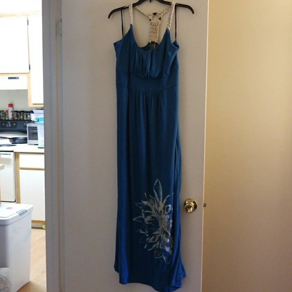 Teal dress
