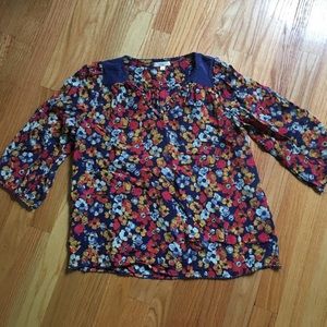 Anthropologie silk top