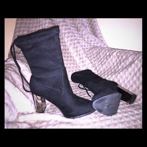 Sexy Faux Suede Boot