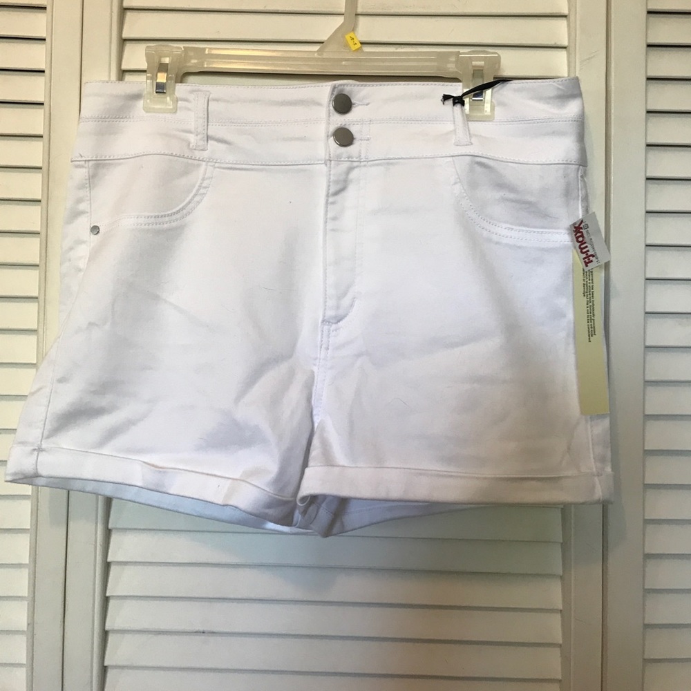 White shorts