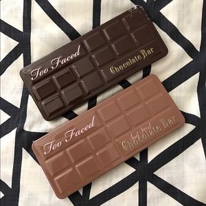 Slightly use Too Faced eyeshadow pallets(2).