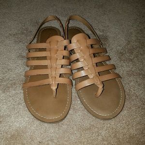 Tan Franco Sarto Sandals