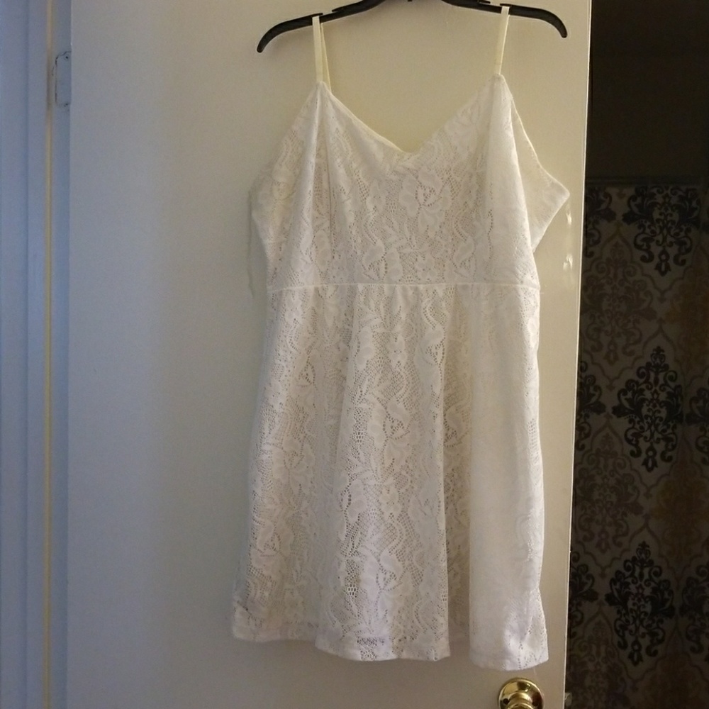 White dress