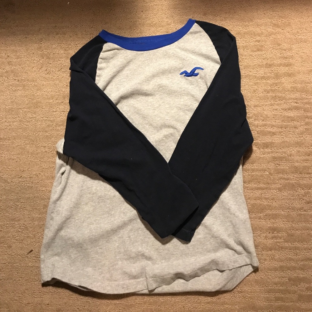 Men's Hollister 3/4 sleeves great condition