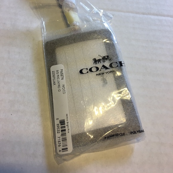 NWT Authentic Coach Lanyard - Picture 3 of 7