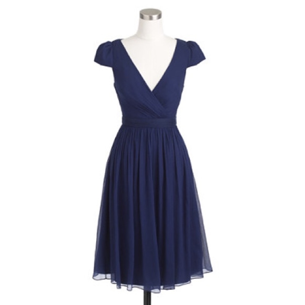 J. Crew Bridesmaid Dress - Cap Sleeve