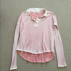 Free People Waffle Long Sleeve