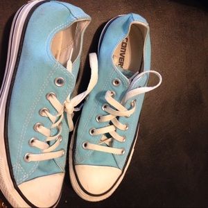 Baby blue converse