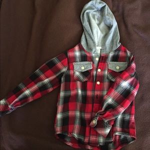 Button up long sleeve toughskin