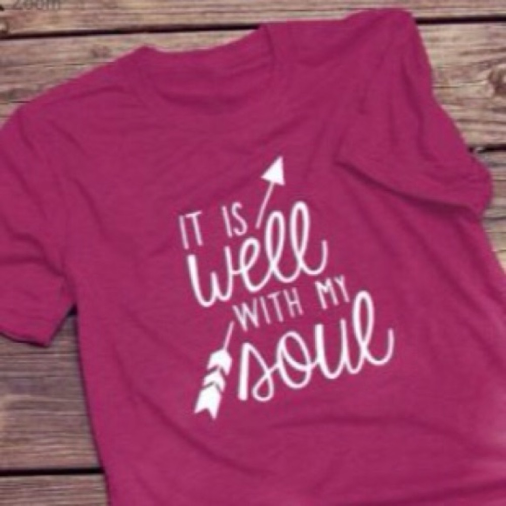 IT IS WELL WITH MY SOUL TEE