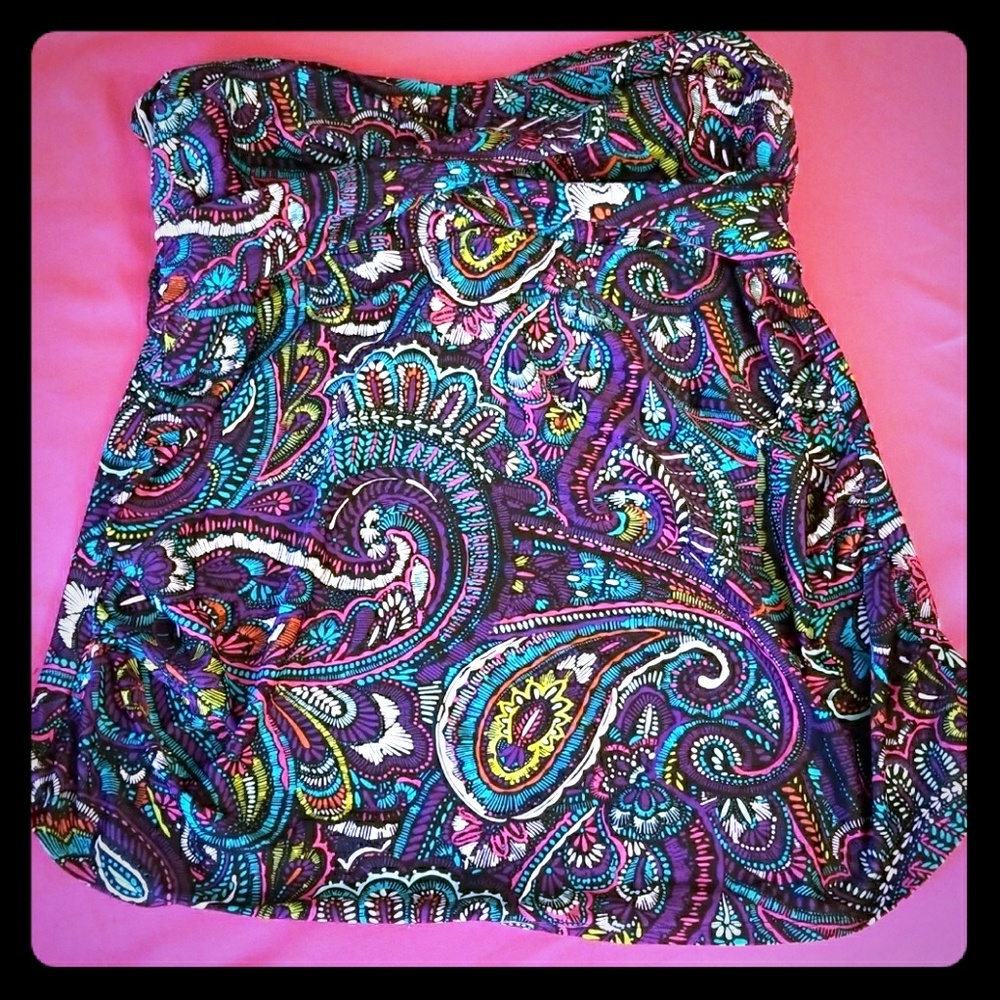 Swim suite top