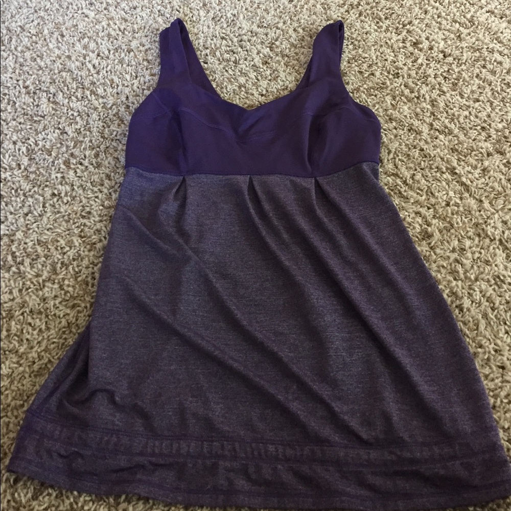 Lululemon athletic hustle and bustle tank top