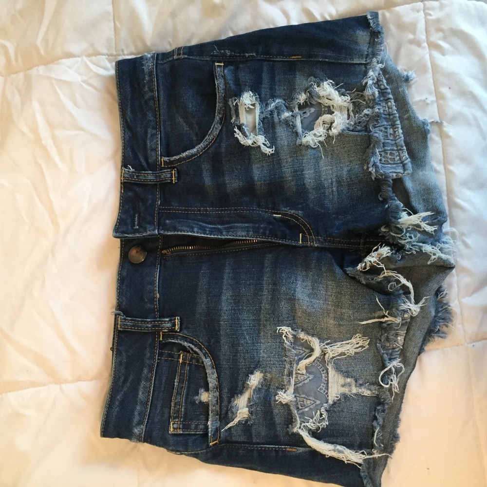 American Eagle high-rise shorts
