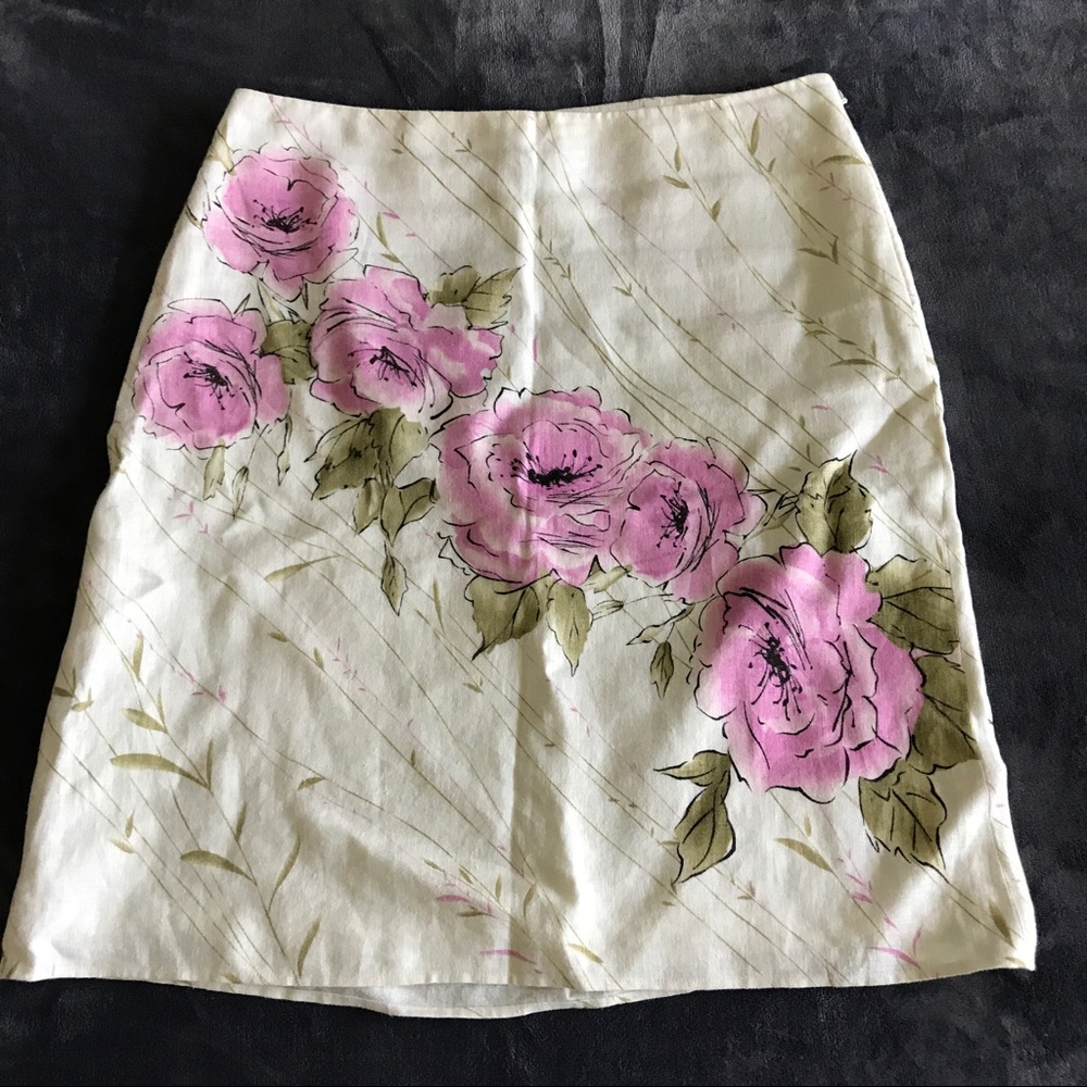Ann Taylor Loft linen skirt