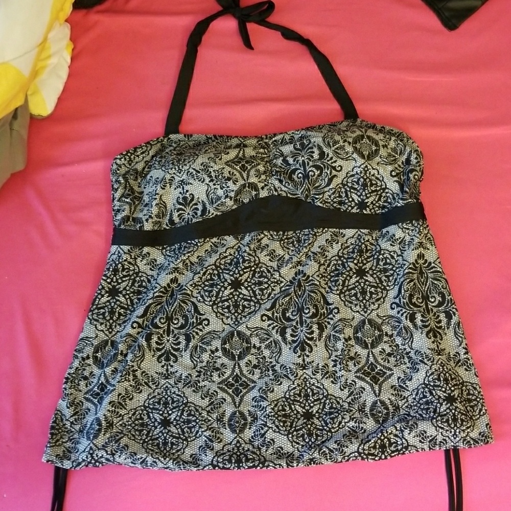 Swim suite top