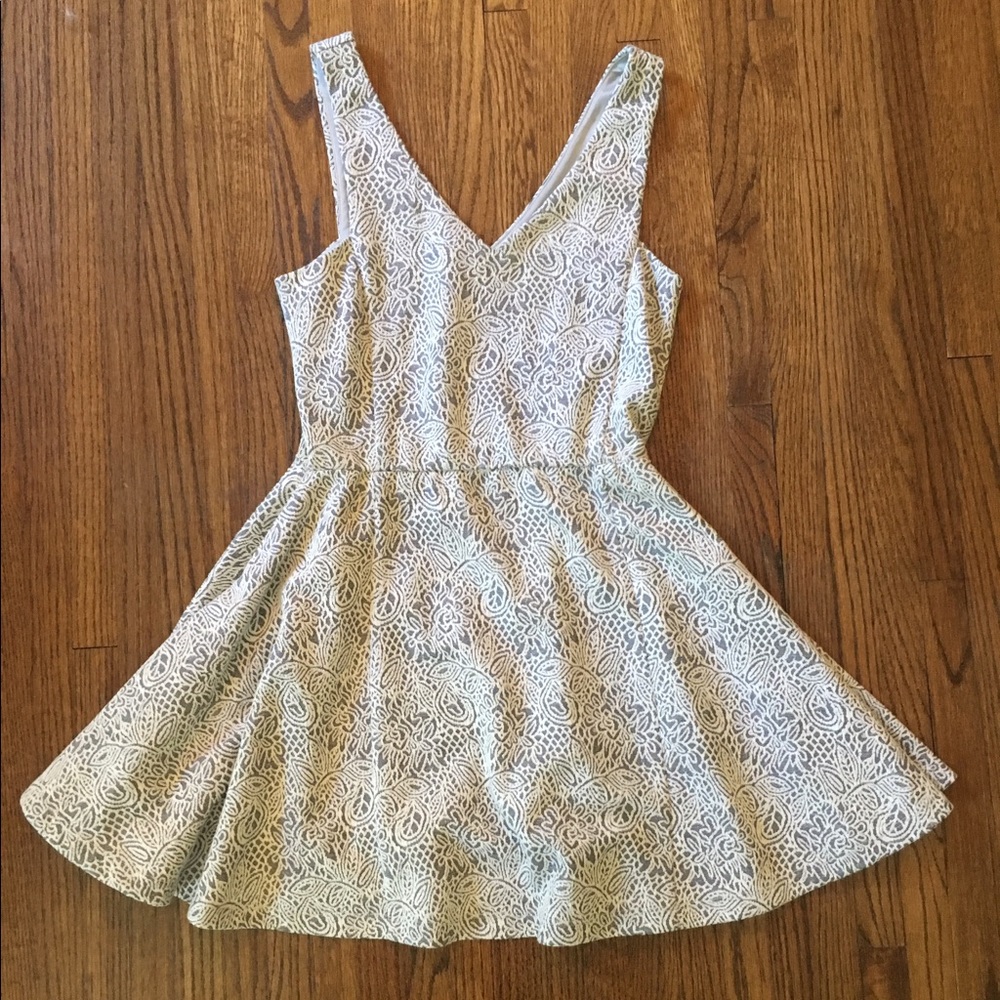 BCBG patterned dress