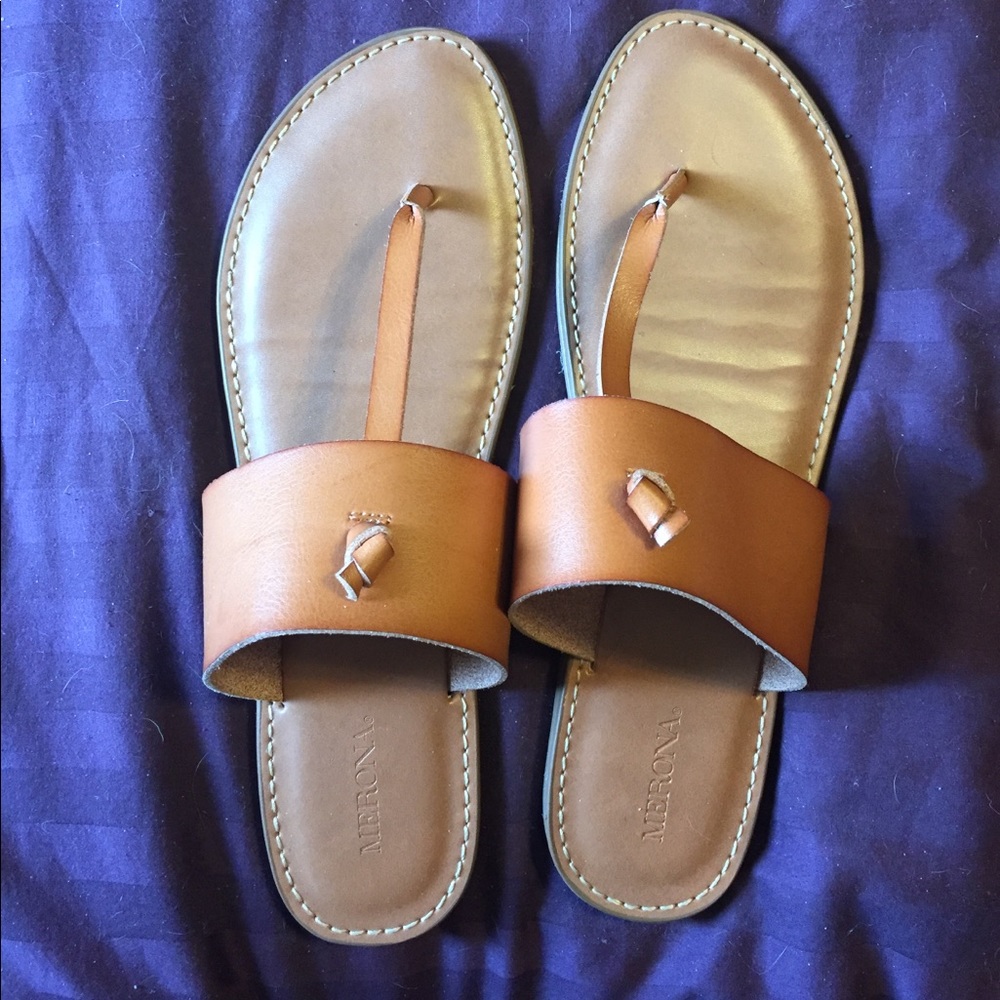 Brown Merona Sandals