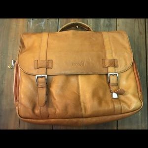 Kenneth Cole Genuine Leather Laptop Bag