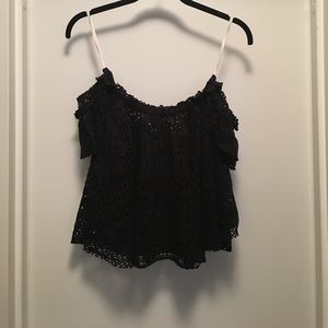 Free People off the shoulder crop