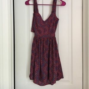 Tie back dress