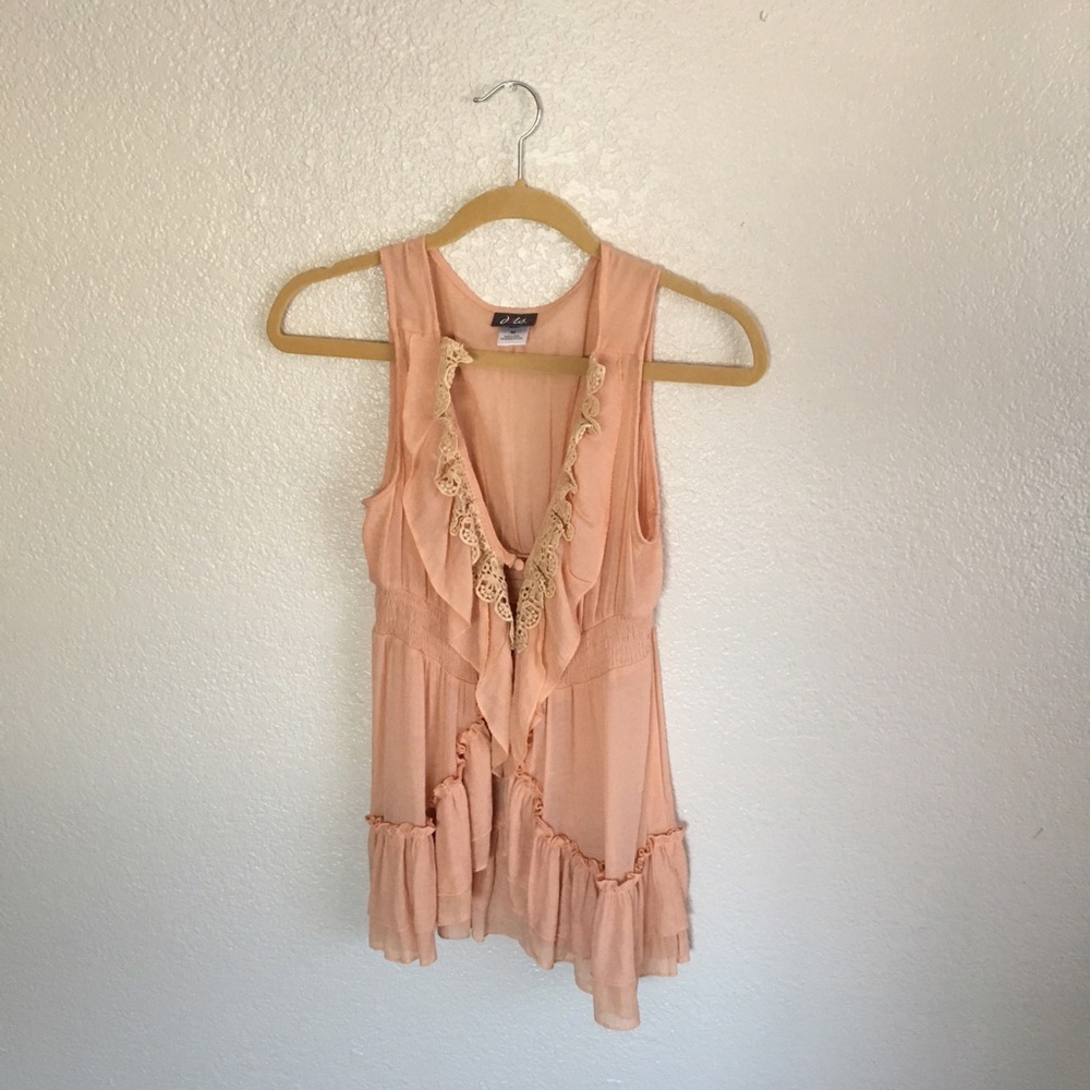Boho-Chic Blush Cardigan